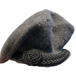 Vintage David Cohen Basque Beret 100% Wool Czech Made  NWT